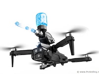 Professionele schiet drone 8k hd 3x camera video 4k 5g verbinding met obstacle avoidance - zwart