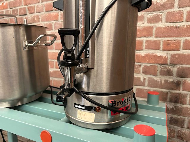 Professionele soepketel en horeca heetwaterdispenser / koffiepercolator - afbeelding 4 van  6