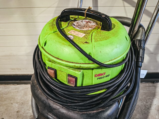 Professionele stofwaterzuiger, dibo, p80/2 wd - afbeelding 3 van  9