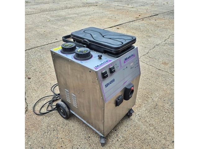 Professionele stoomreiniger met zuigfunctie, matrix, sdv4500, zilver - afbeelding 1 van  6