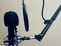 Professionele studio microfoon. zelf muziek maken, ongebruikt - afbeelding 4 van  5