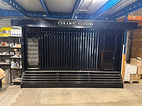 Professionele tegeldisplay / showroomkast – ceramic visions - afbeelding 1 van  8