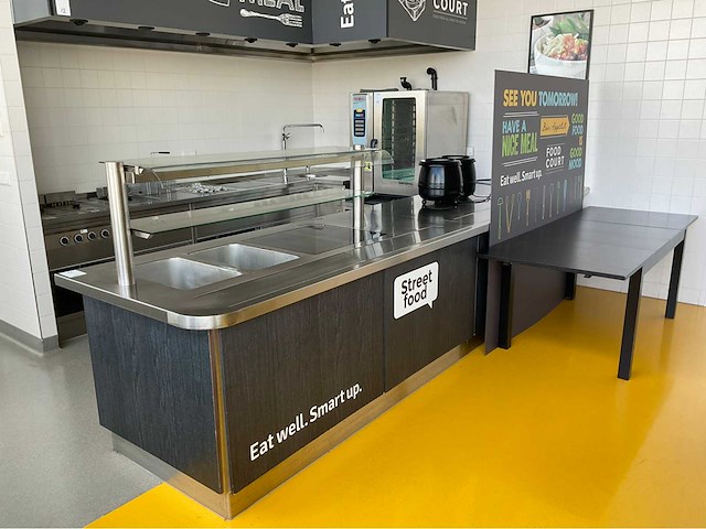 Professionele u-keukenopstelling - afbeelding 1 van  29