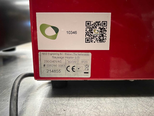 Professionele unox warmhoud- en displayunit - afbeelding 7 van  8