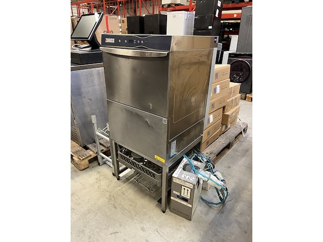 Professionele vaatwasmachine met zeepdispenser en rek zanussi, zl3 - afbeelding 5 van  8