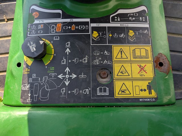 Professionele zitmaaier, john deere, x950r, 2019 - afbeelding 20 van  35