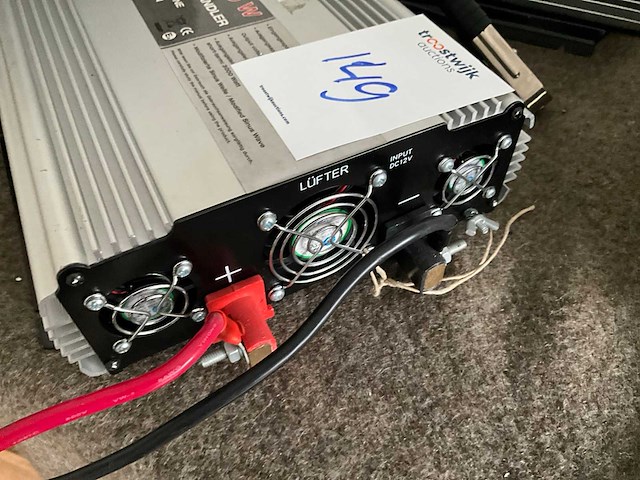 Profi power 1500 w omvormer (6x) - afbeelding 4 van  4