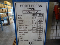 Profi press - m/h m/c 30-v2 - werkplaatspers - afbeelding 6 van  6