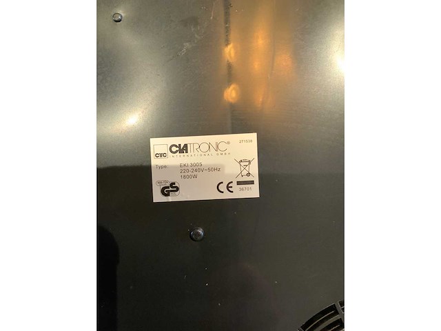 Proficook - induction - hot plates - afbeelding 5 van  5