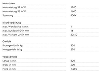 Profielwals holzmann, rbm30, rood, bouwjaar 2021 - afbeelding 5 van  5