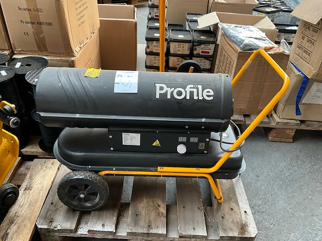 Profile - heteluchtkanon diesel/ petroleum 20kw - heater - afbeelding 2 van  3