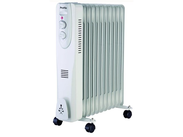 Profile olieradiator fogo 11 elementen 2500w - afbeelding 1 van  3