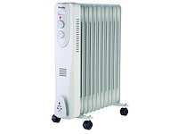 Profile olieradiator fogo 11 elementen 2500w - afbeelding 1 van  3