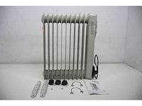 Profile olieradiator fogo 11 elementen 2500w - afbeelding 2 van  3
