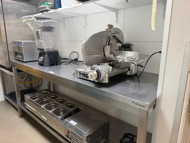Profinox - rvs werktafel met onderblad - afbeelding 2 van  5