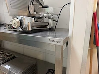 Profinox - rvs werktafel met onderblad - afbeelding 3 van  5