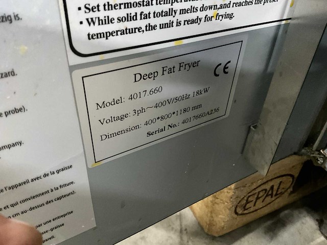 Profinox 4017.660 dubbele friteuse - afbeelding 10 van  10