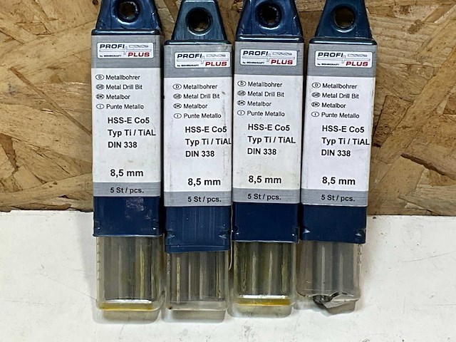 Profiplus hss metaalboor 8,5mm (19x) - afbeelding 1 van  2
