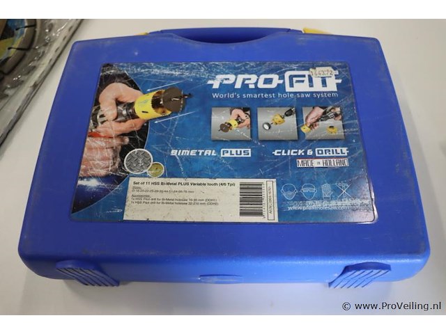 Profit bi‑metal plus set gatenzagen - afbeelding 7 van  7
