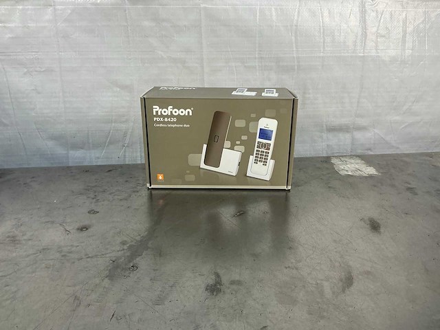 Profoon cordless thelephone duo pdx-8420 huistelefoon (5x) - afbeelding 1 van  3