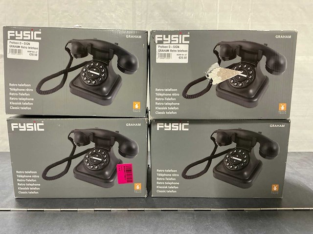 Profoon d-sign graham huistelefoon (4x) - afbeelding 1 van  3
