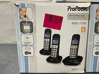 Profoon pdx-1120 huistelefoon (3stuks per doosje) - afbeelding 2 van  3