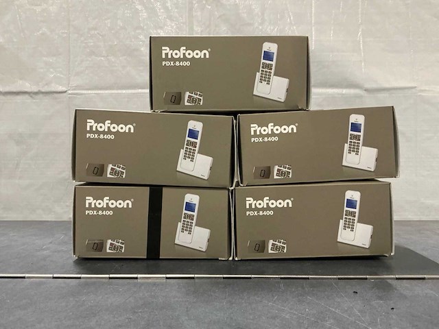 Profoon pdx-8400 huistelefoon(5x) - afbeelding 1 van  3
