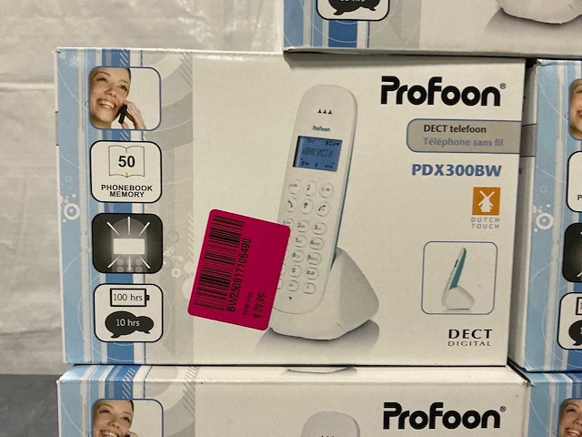 Profoon pdx300bw huistelefoon (5x) - afbeelding 2 van  3