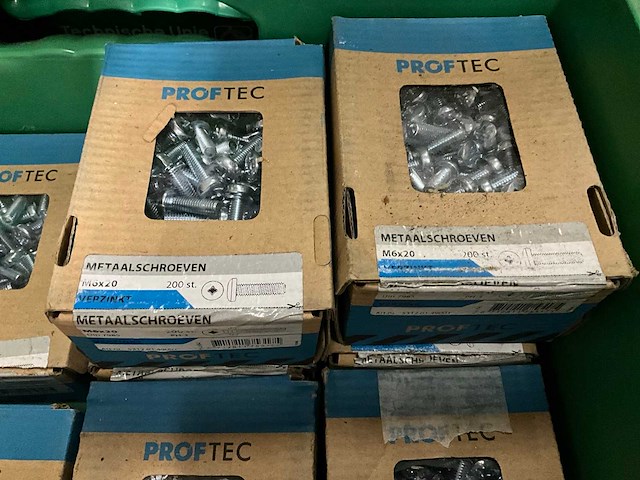 Proftec metalen schroef (19x) - afbeelding 2 van  3