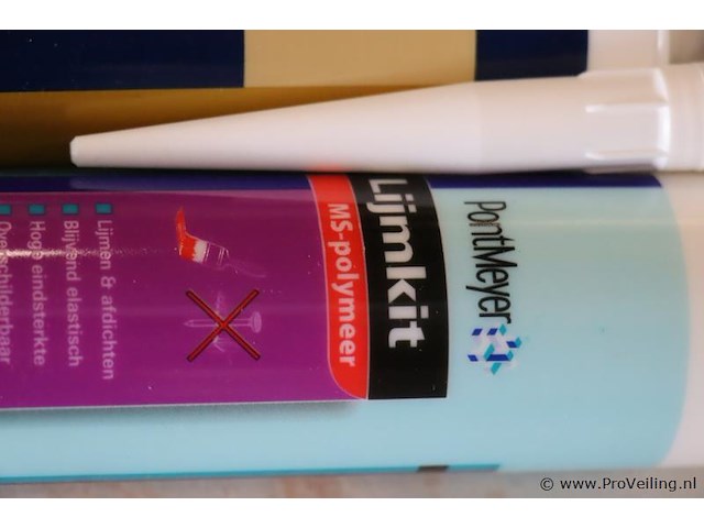 Progold beglazings- en voegkit topseal u - 6 stuks á 290ml - afbeelding 5 van  5