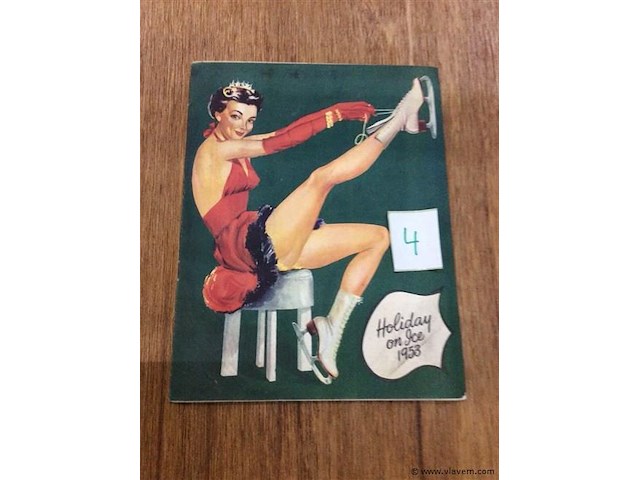 Programmaboek holiday on ice 1953 - afbeelding 1 van  2