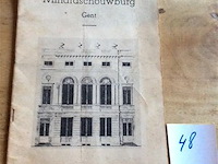 Programmaboekje: minardschouwburg 1963-1964 - afbeelding 1 van  4