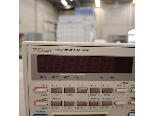 Programmeerbare voeding yokogawa, 7651 - afbeelding 3 van  7
