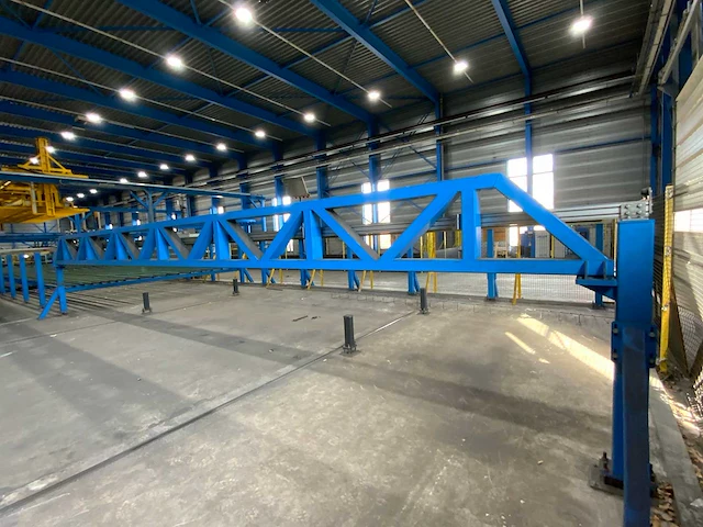 Progress lpr en ekd buigmachine, nettenmagazijn en -transportbank - afbeelding 13 van  34