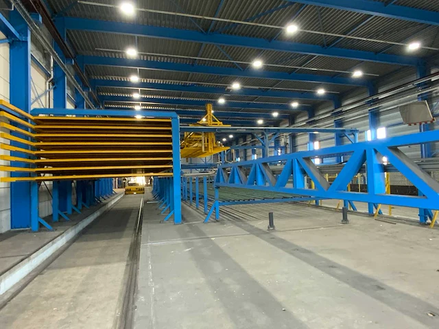 Progress lpr en ekd buigmachine, nettenmagazijn en -transportbank - afbeelding 14 van  34