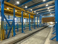 Progress lpr en ekd buigmachine, nettenmagazijn en -transportbank