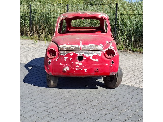 Projectauto, fiat, 600d, 1966, met kamikaze deuren - afbeelding 12 van  26