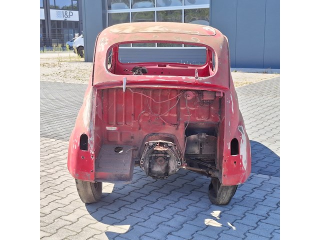 Projectauto, fiat, 600d, 1966, met kamikaze deuren - afbeelding 23 van  26