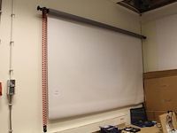 Projectie- / fotowand. breedte 200 cm. - afbeelding 1 van  2