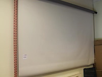 Projectie- / fotowand. breedte 200 cm. - afbeelding 2 van  2