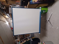 Projectiescherm 120x120cm met statiefn aantal 1 stuks. - afbeelding 5 van  7