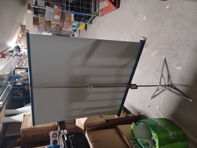 Projectiescherm 120x120cm met statiefn aantal 1 stuks. - afbeelding 7 van  7