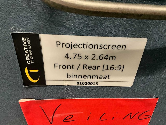 Projectiescherm (16:9) - afbeelding 3 van  4