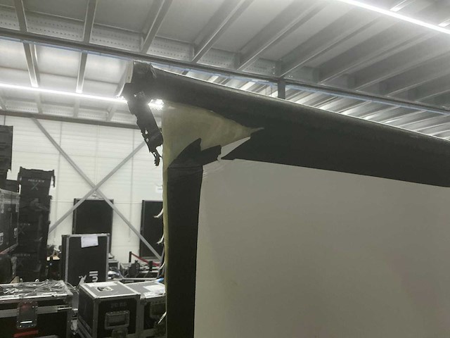 Projectiescherm 290x165cm - afbeelding 3 van  3