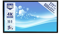 Projectiescherm cinema 4k|uhd 600x337 16:9 271", sam creative, pshcy600337 - afbeelding 1 van  5