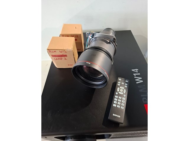 Projector, barco, rlm w14 + hb tld+ zoom sxga+ (2.8-4.5:1 lens), zwart - afbeelding 5 van  11