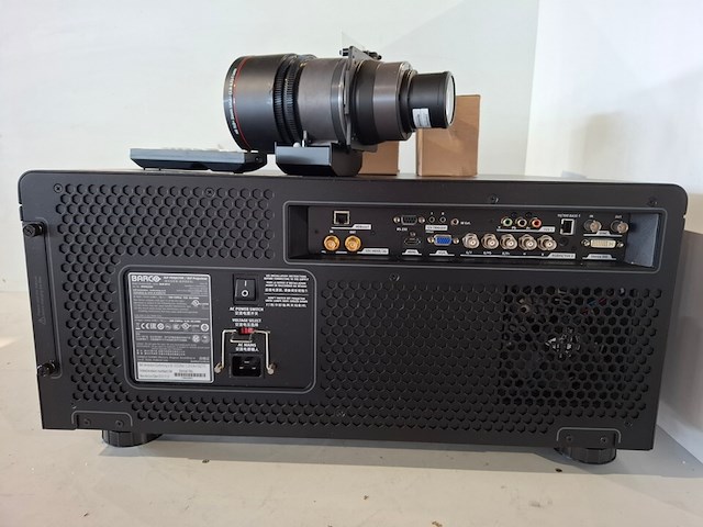Projector, barco, rlm w14 + hb tld+ zoom sxga+ (2.8-4.5:1 lens), zwart - afbeelding 10 van  11