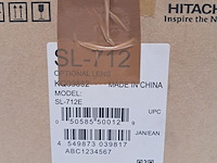 Projector lens, hitachi, optional lens sl712 - afbeelding 7 van  7