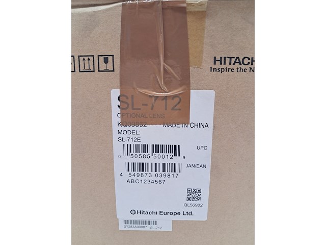 Projector lens, hitachi, optional lens sl712 - afbeelding 7 van  7