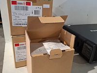 Projector, panasonic, pt dz770, et dle250 lens, 2x et-lad60aw lamp, zwart - afbeelding 10 van  11